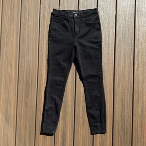 Express High Rise Skinny Jeans